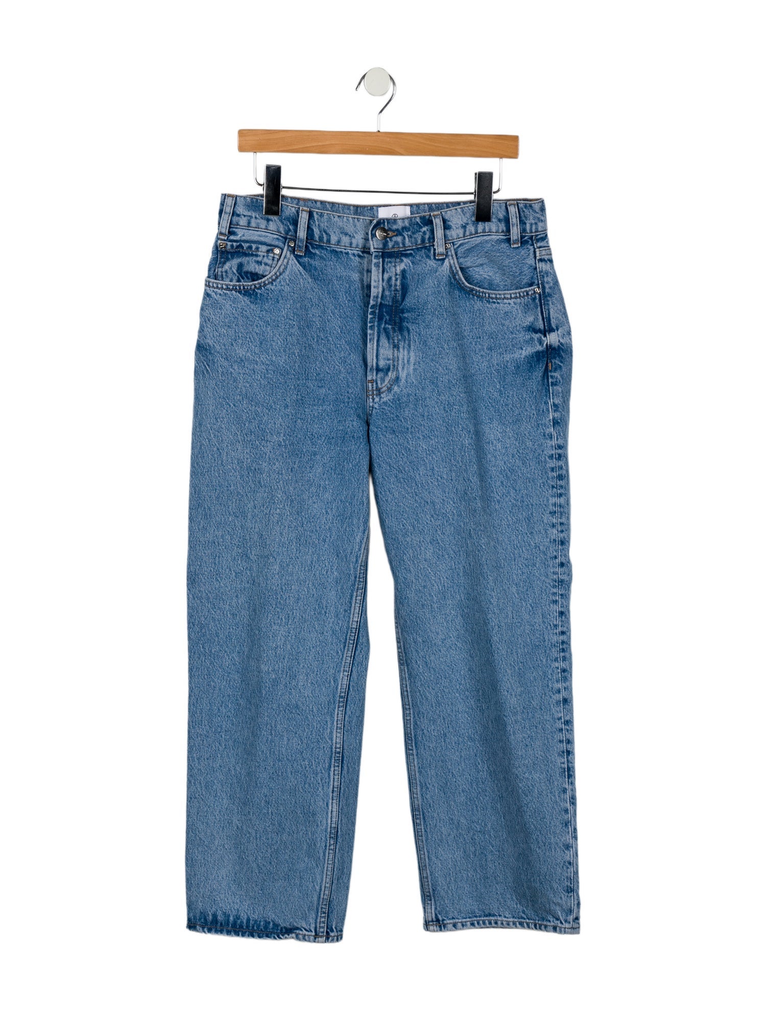 Anine Bing High-Rise Wide Leg Jeans