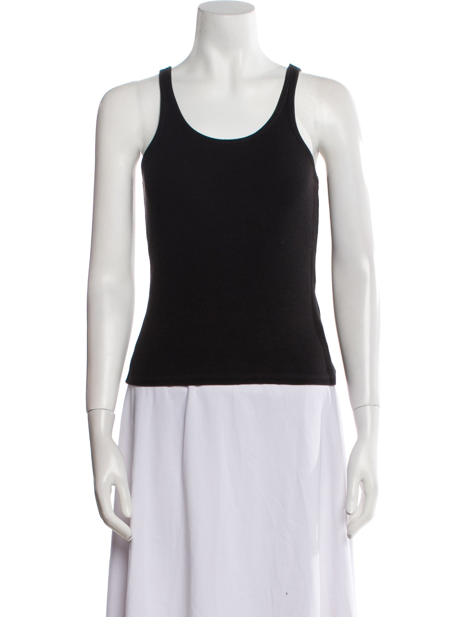 Anine Bing Scoop Neck Sleeveless Top