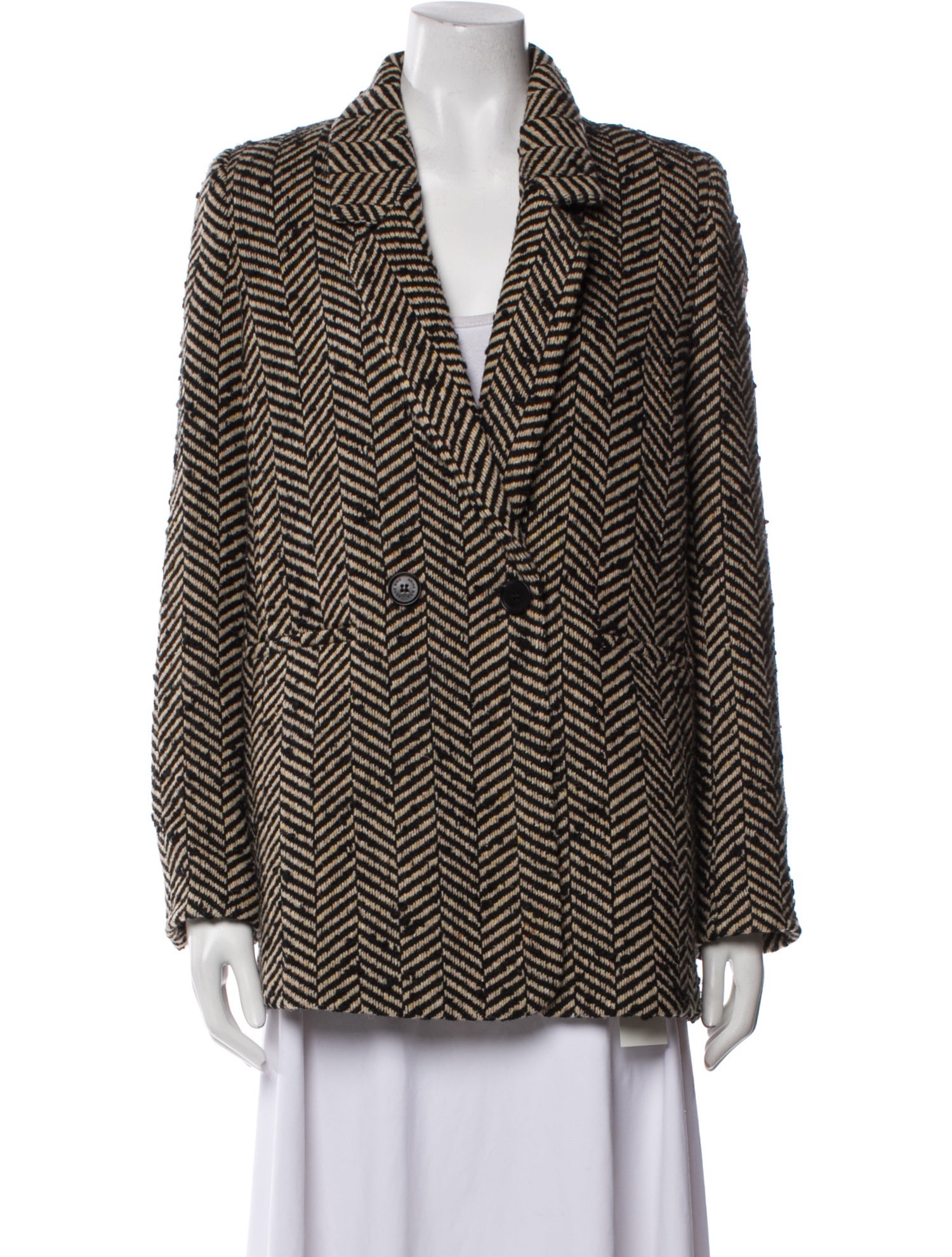 Anine Bing Striped Coat