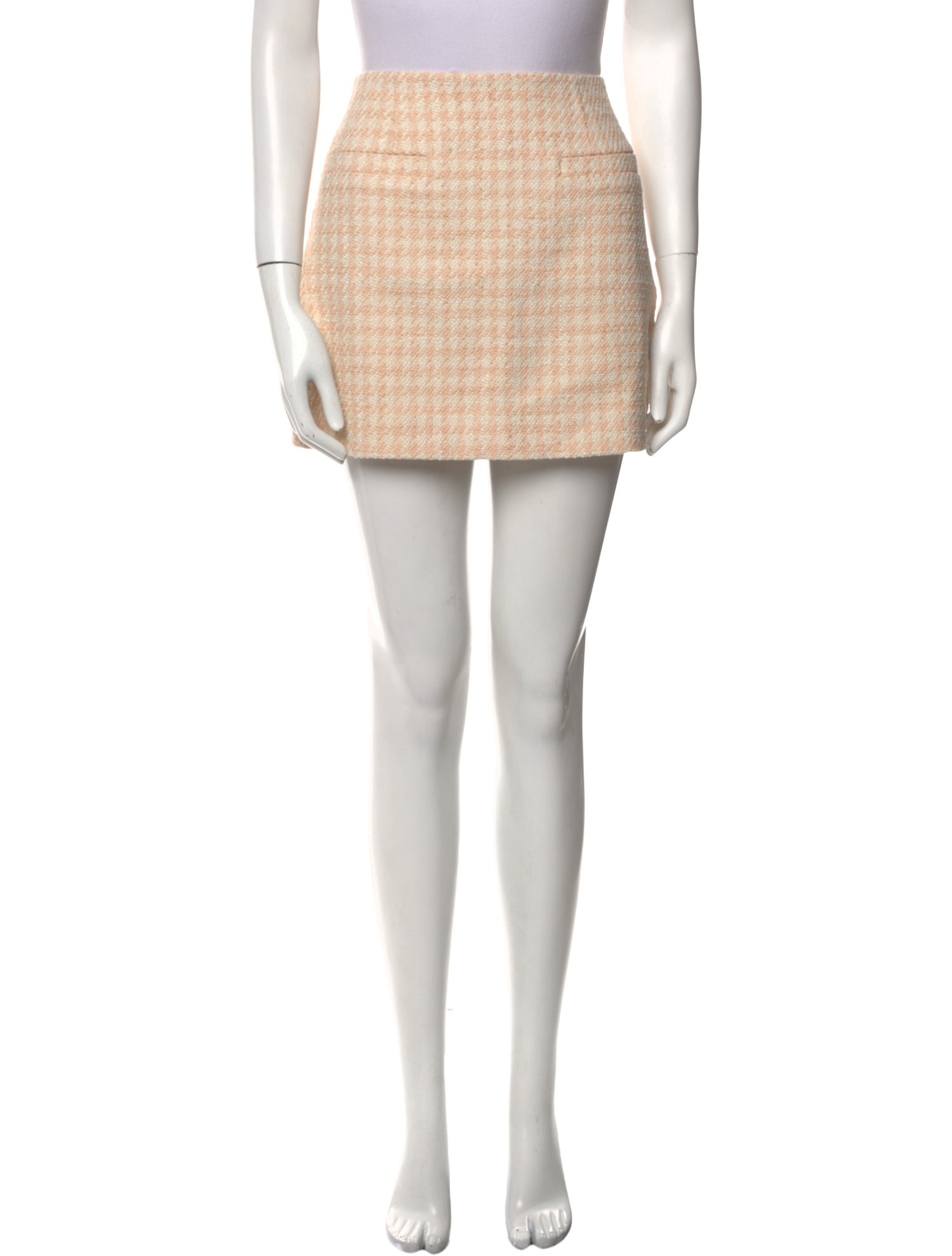 Anine Bing Tweed Pattern Mini Skirt w/ Tags