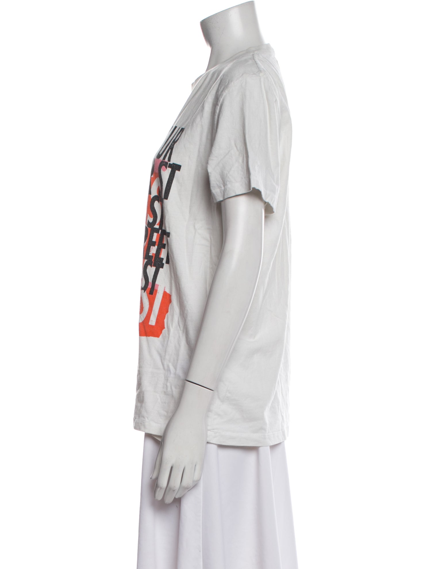 Anine Bing Graphic Print Crew Neck T-Shirt