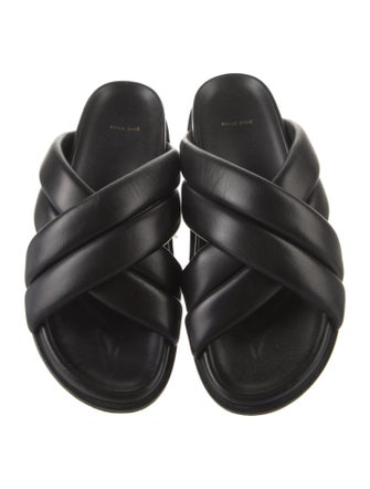 Anine Bing Leather Slides