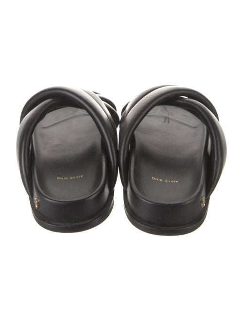Anine Bing Leather Slides