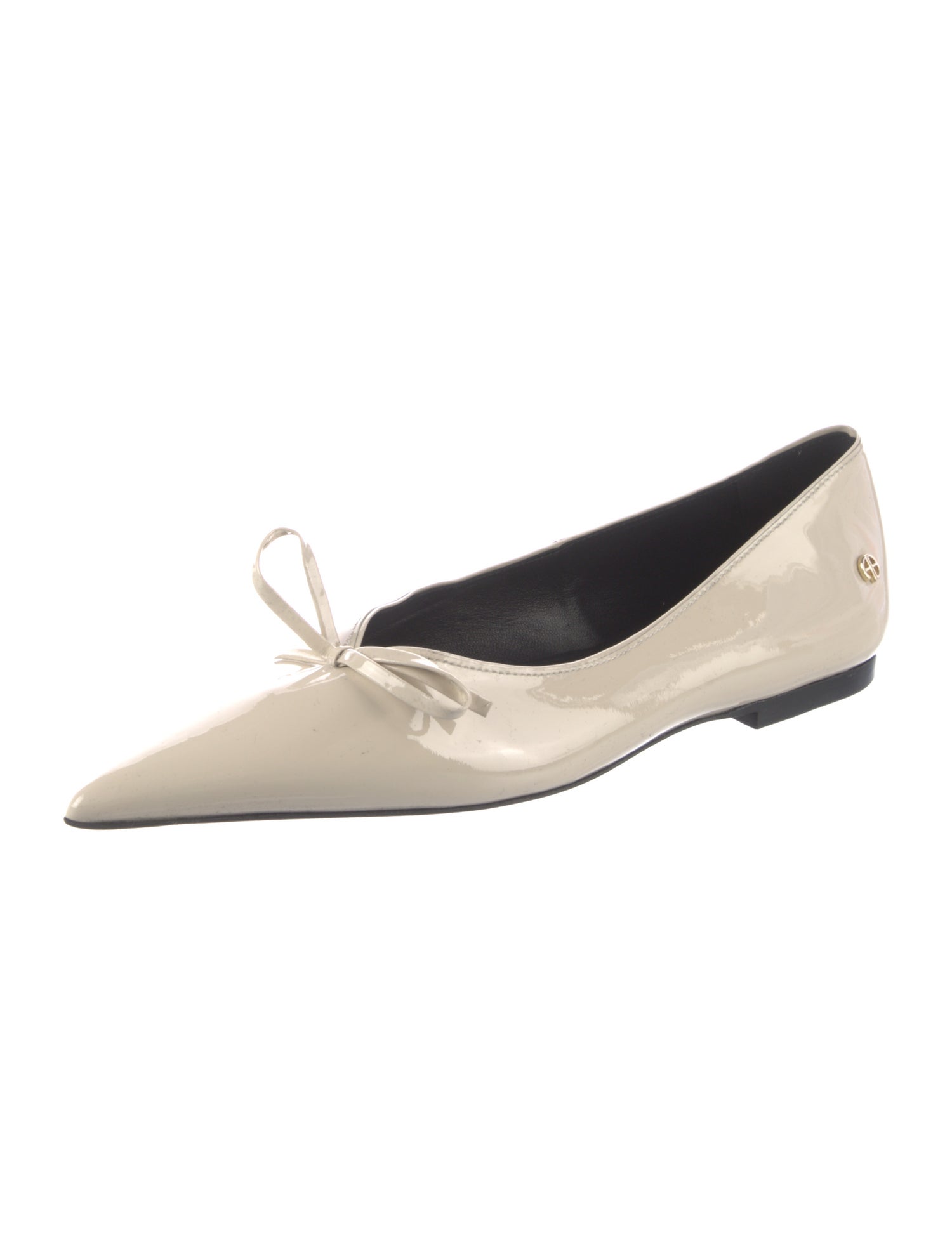 Anine Bing Patent Leather Flats