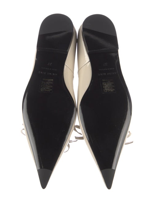 Anine Bing Patent Leather Flats
