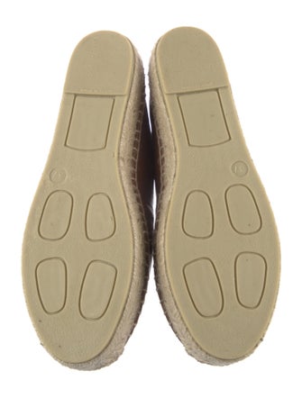 Anine Bing Leather Espadrilles