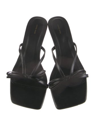 Anine Bing Leather Slides