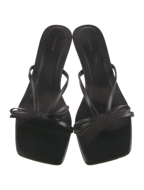 Anine Bing Leather Slides