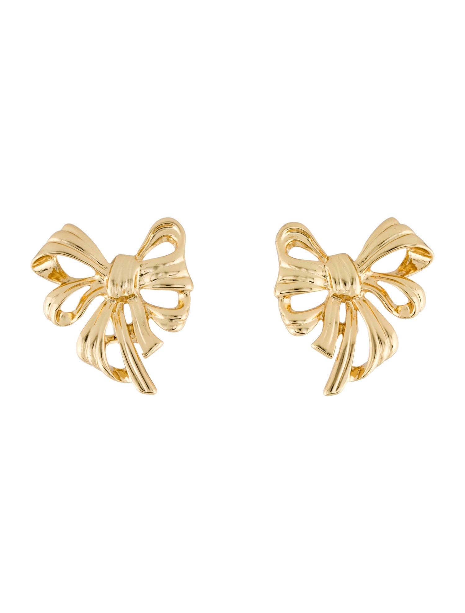 Anine Bing Bow Ear Clip Earrings