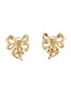 Anine Bing Bow Ear Clip Earrings