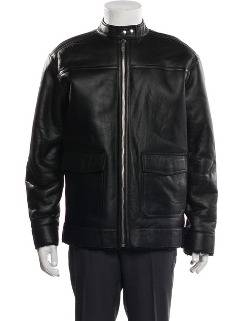 Anine Bing Shearling Moto Jacket
