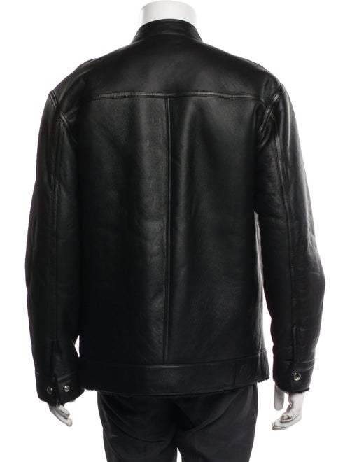 Anine Bing Shearling Moto Jacket