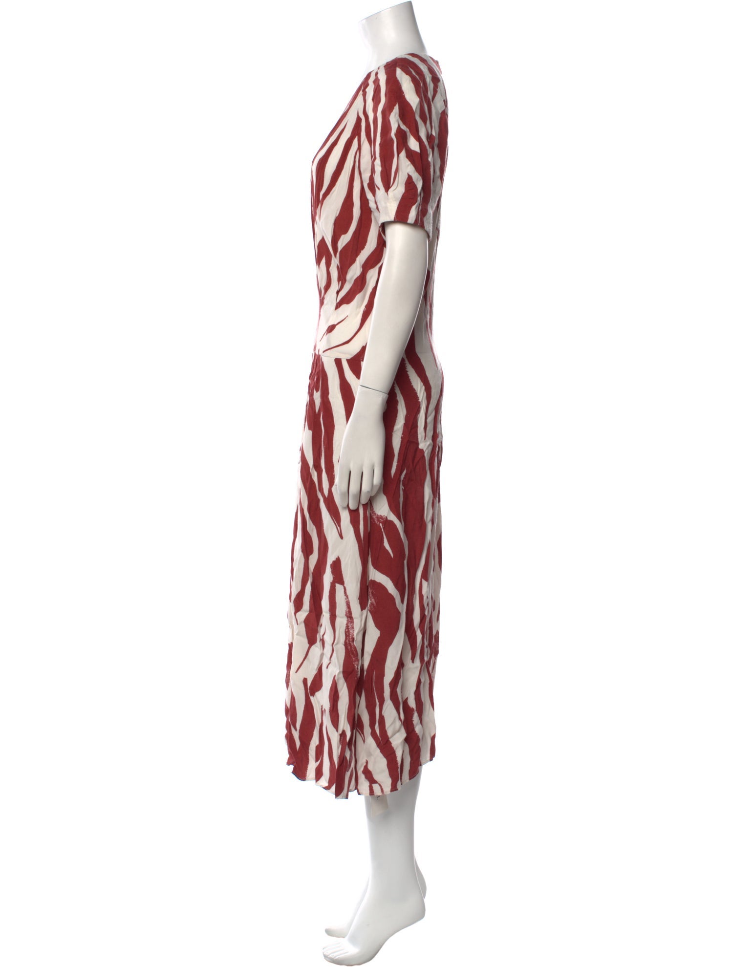 Anine Bing Printed Long Dress