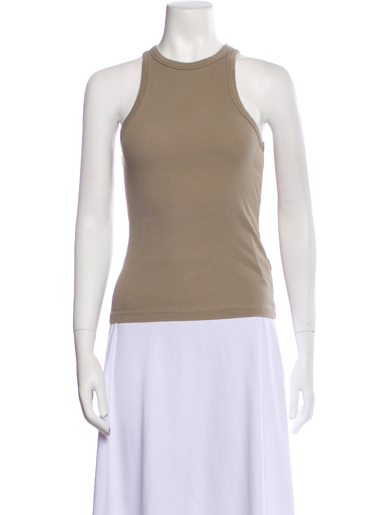 Anine Bing Crew Neck Sleeveless Top
