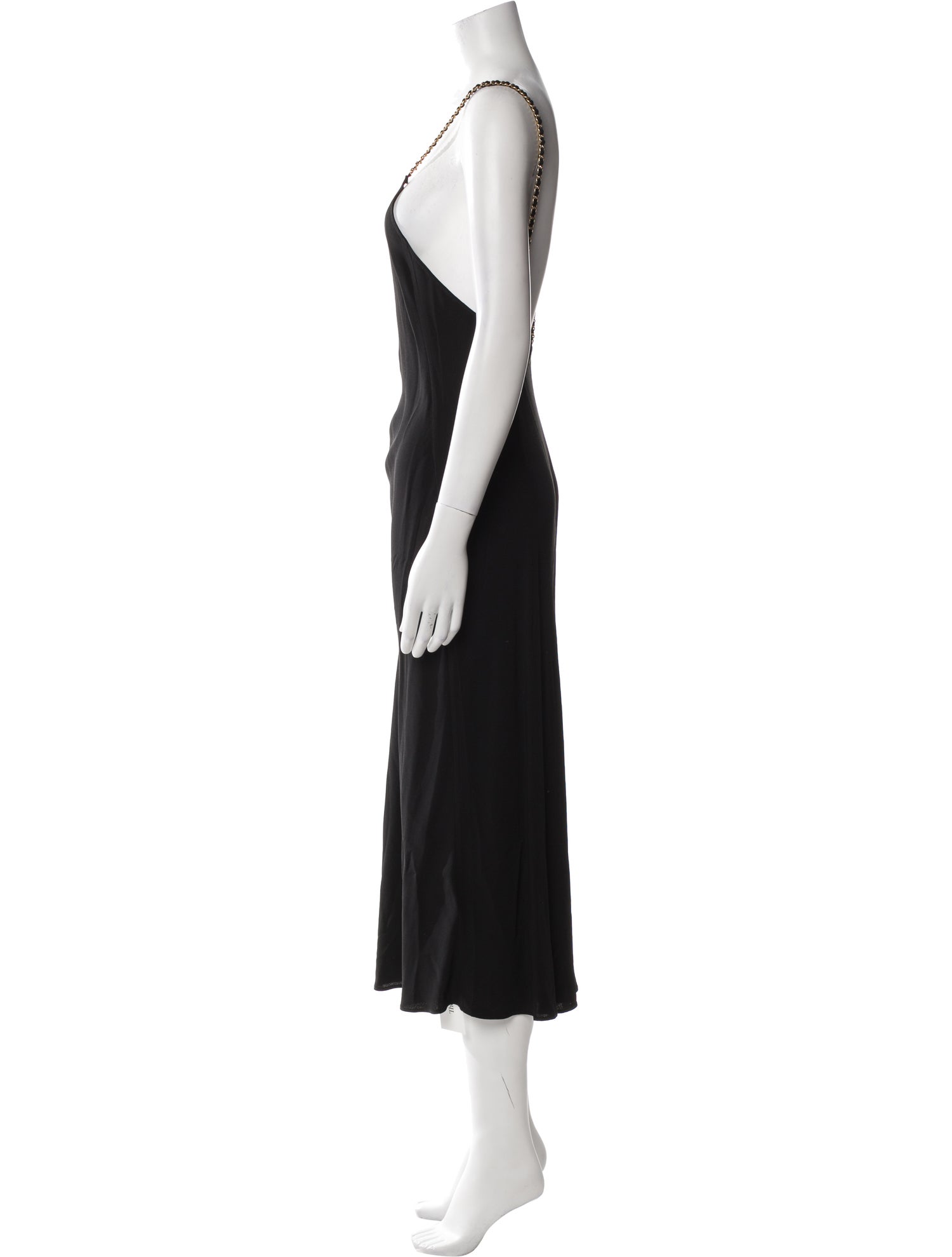 Anine Bing Scoop Neck Long Dress