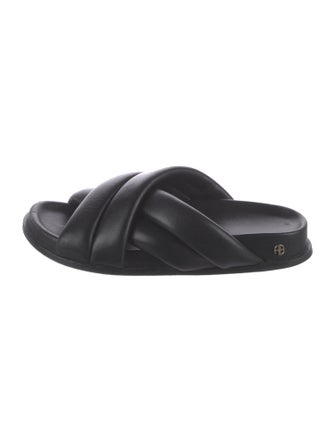 Anine Bing Leather Slides