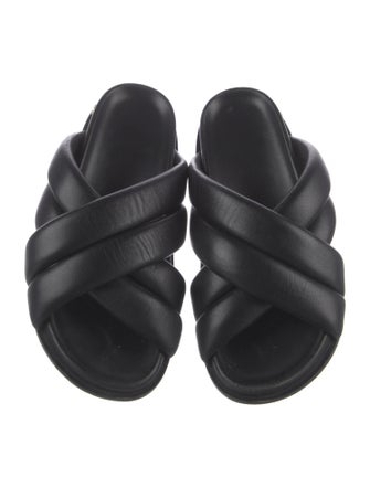 Anine Bing Leather Slides