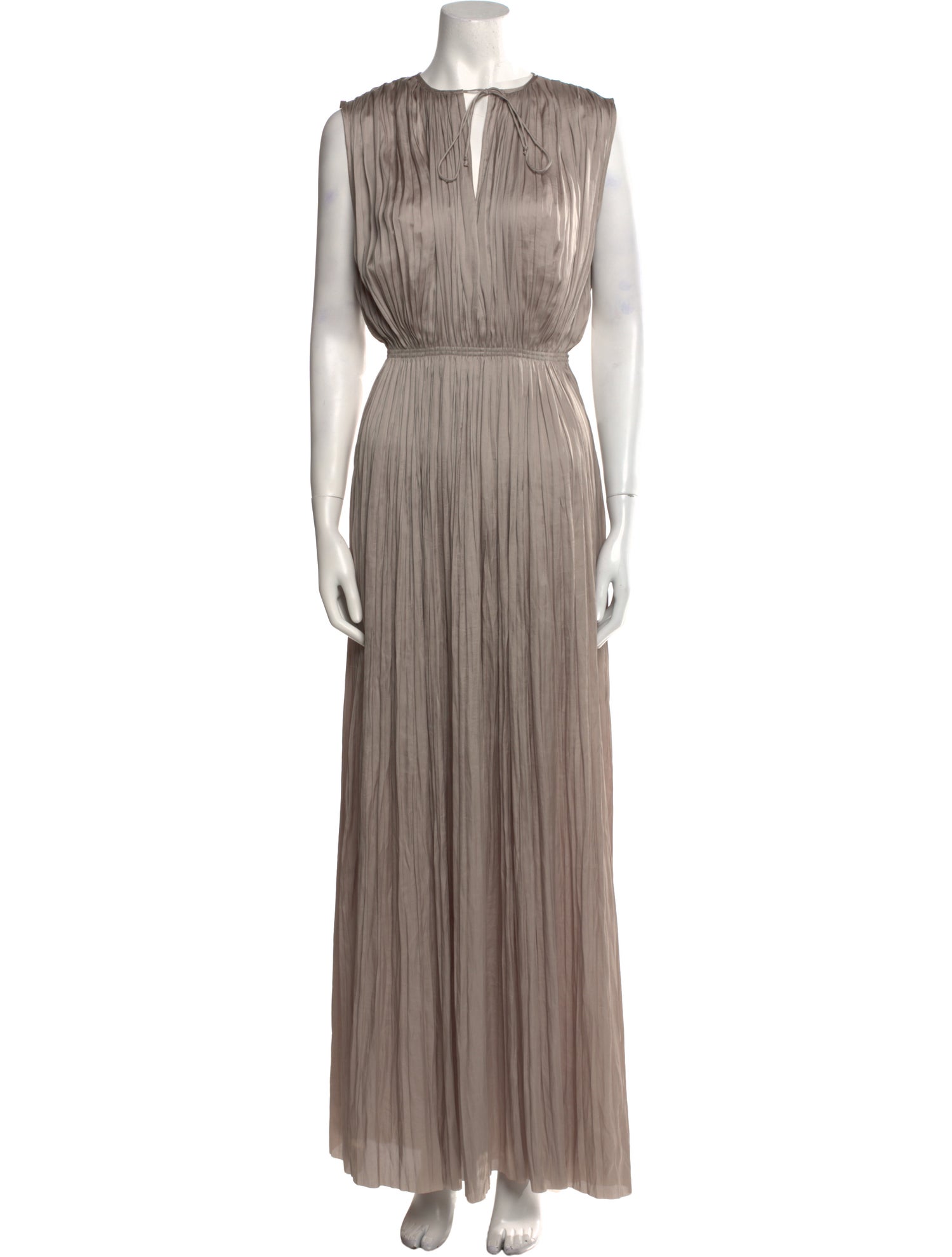 Anine Bing Tie Neck Long Dress