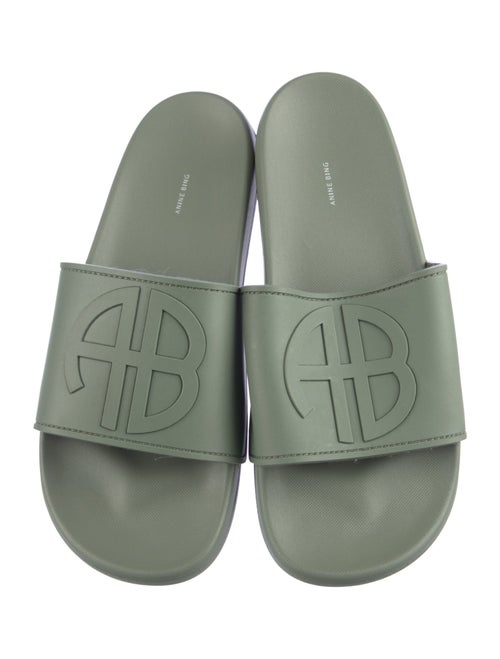 Anine Bing Leather Slides