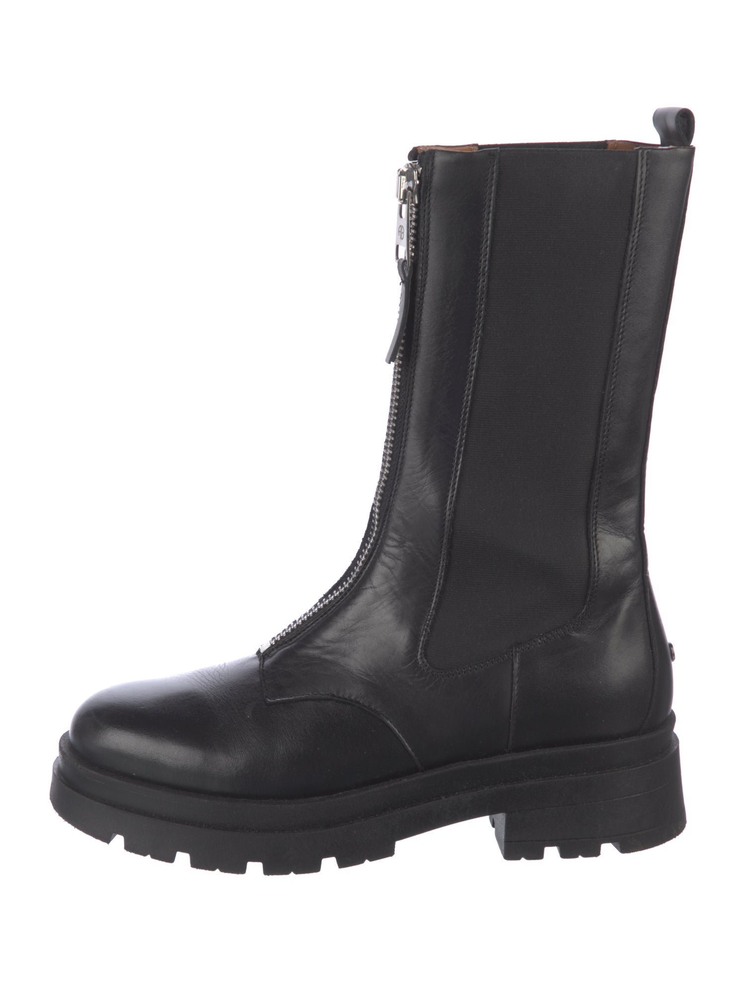 Anine Bing Leather Combat Boots