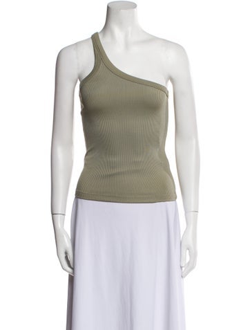 Anine Bing Tops One-Shoulder Sleeveless Top XS