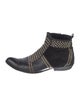 Anine Bing Leather Patterned Boots