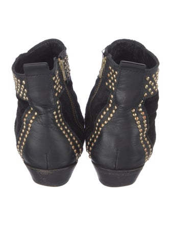 Anine Bing Leather Patterned Boots