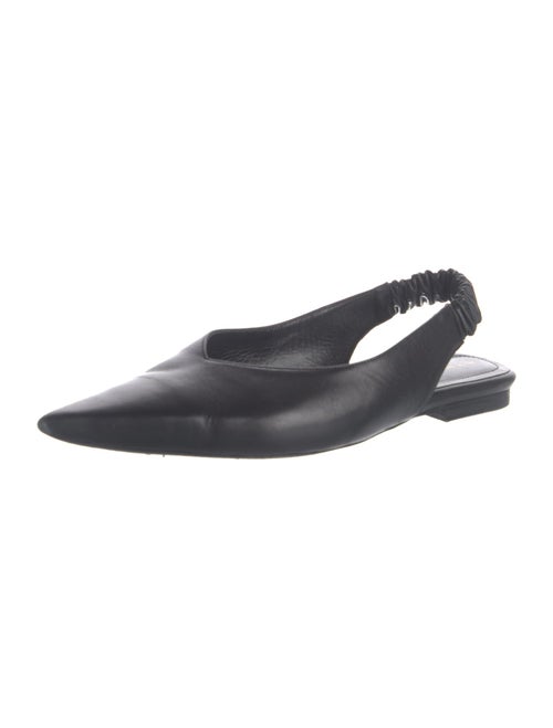 Anine Bing Leather Slingback Flats