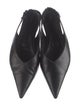 Anine Bing Leather Slingback Flats