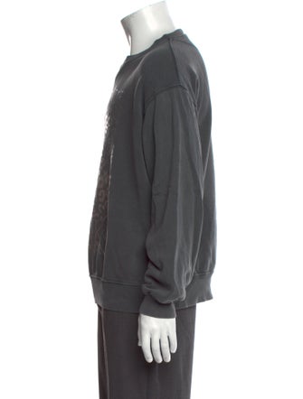 Anine Bing Graphic Print Crew Neck Sweatshirt