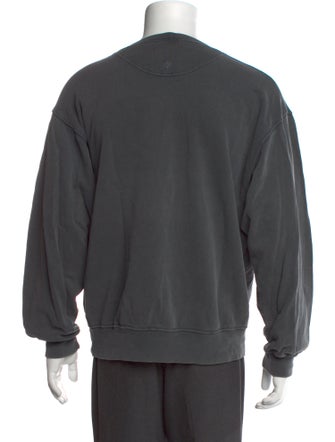 Anine Bing Graphic Print Crew Neck Sweatshirt