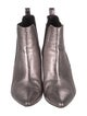Anine Bing Leather Animal Print Chelsea Boots