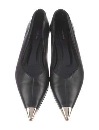 Anine Bing Leather Flats