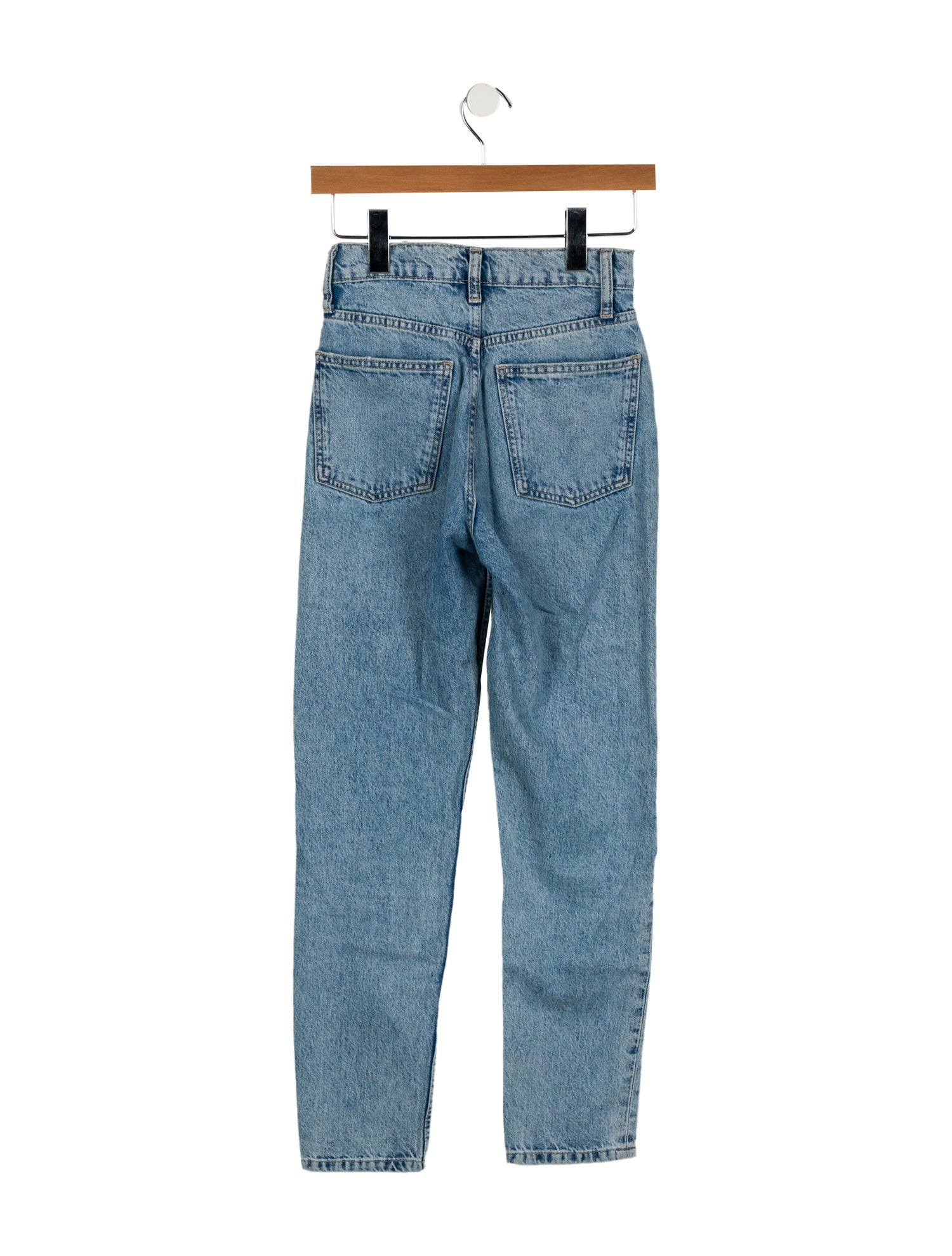 Anine Bing Mid-Rise Skinny Leg Jeans