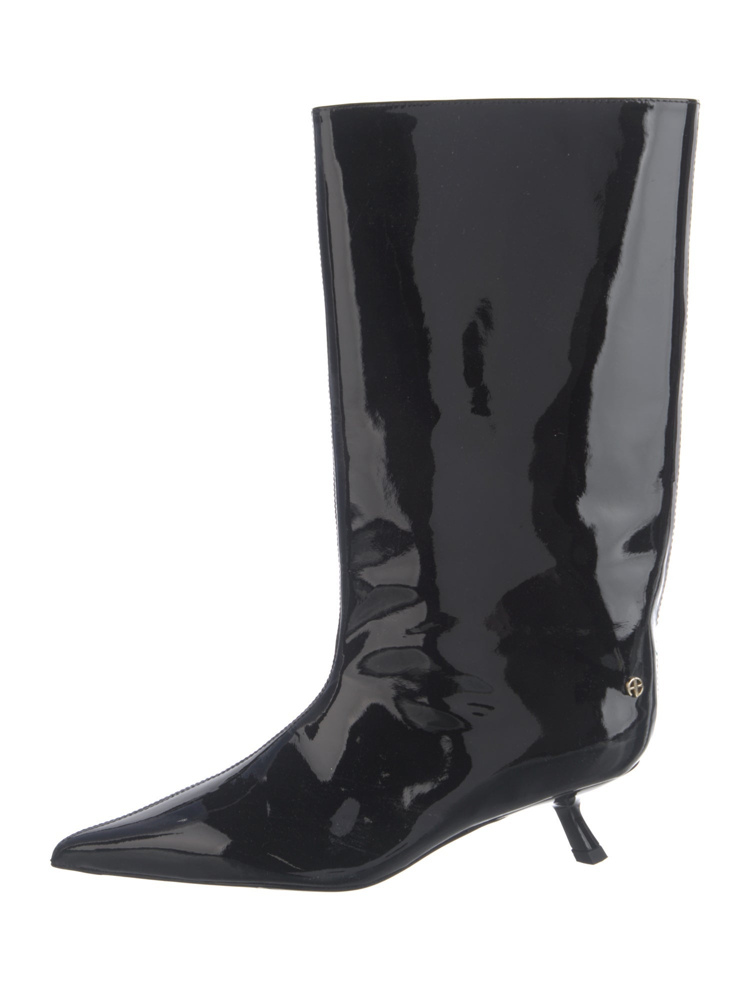 Anine Bing Patent Leather Boots