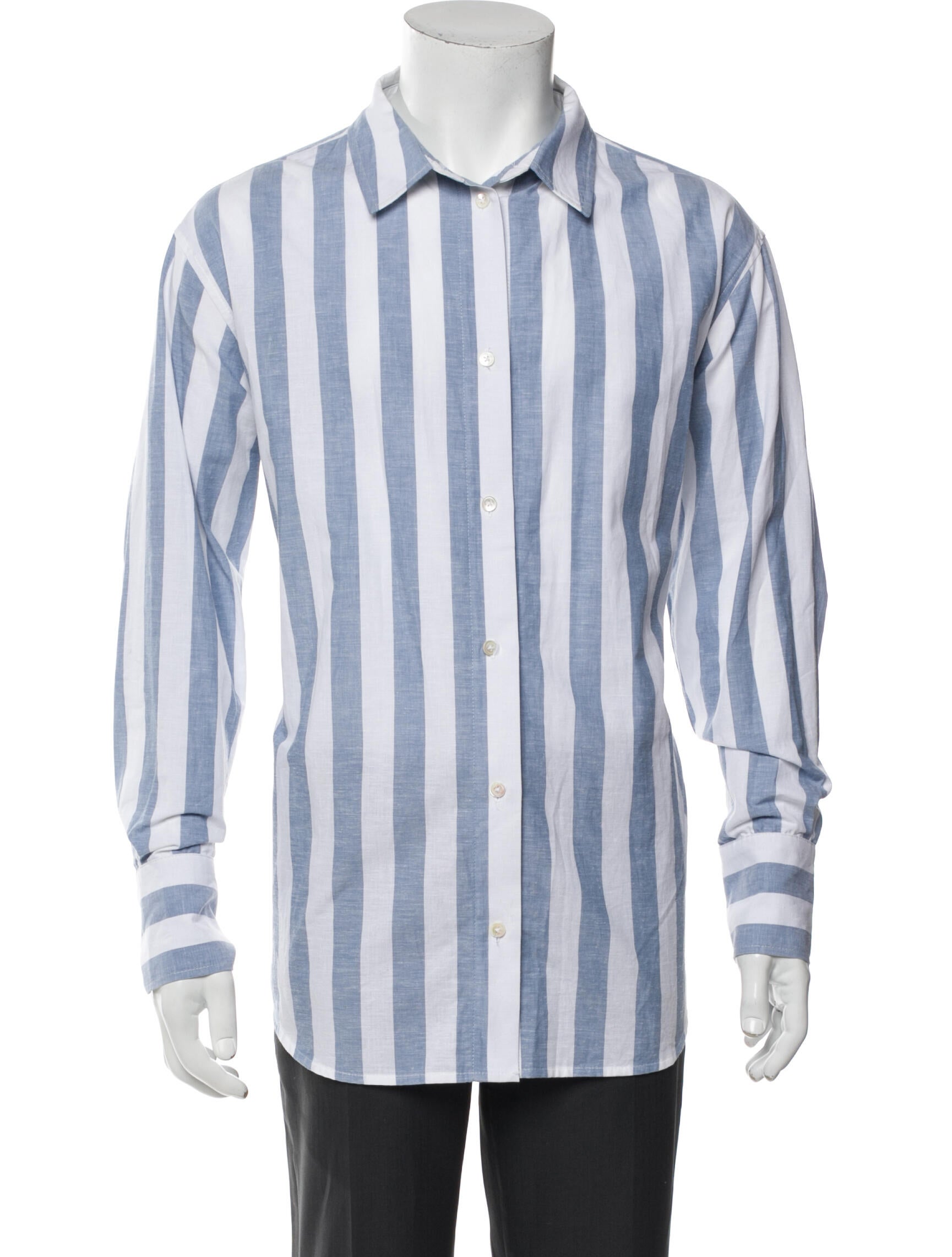 Anine Bing Striped Long Sleeve Shirt