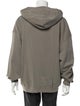 Anine Bing Graphic Print V-Neck Hoodie