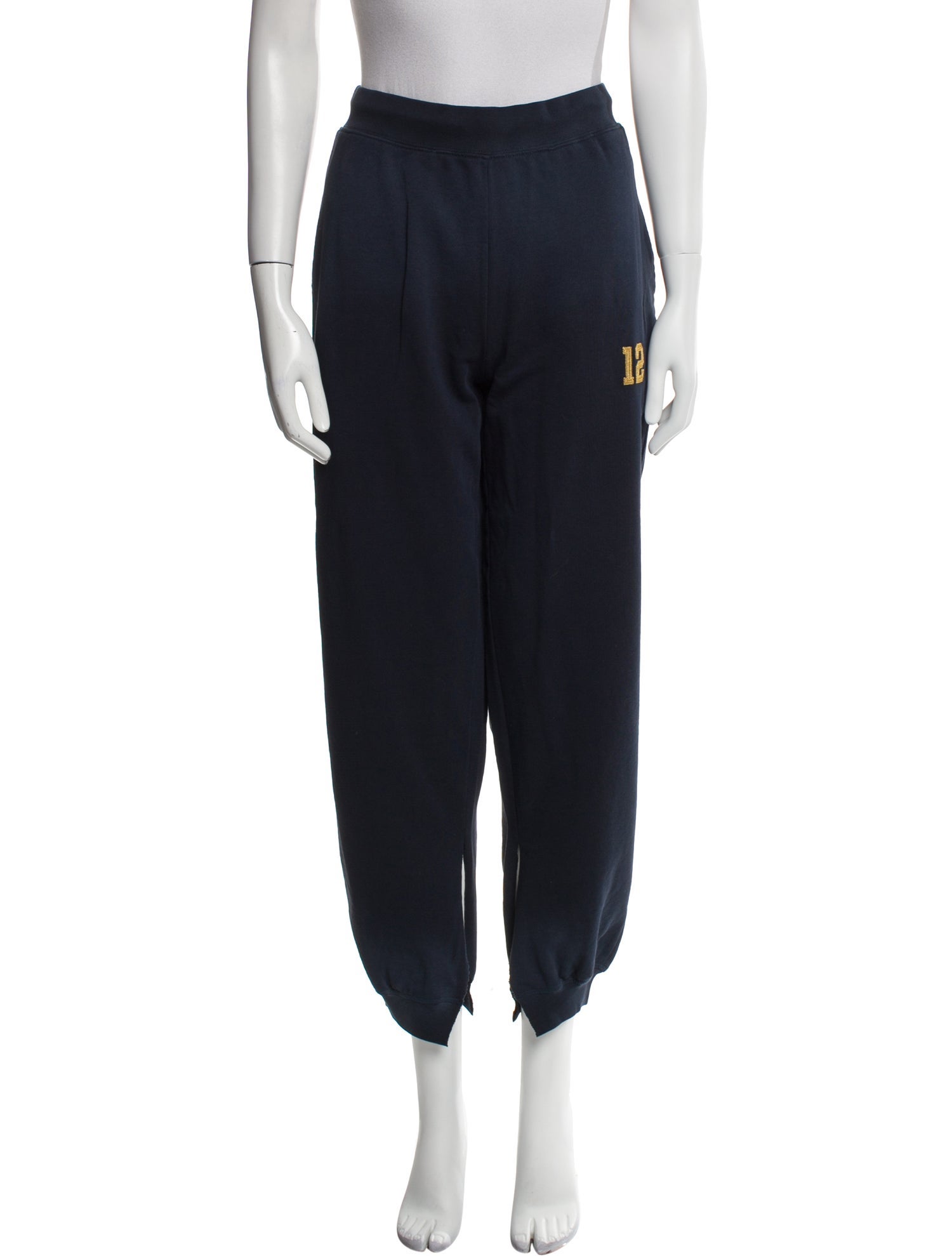 Anine Bing Embroidered Accent Sweatpants w/ Tags