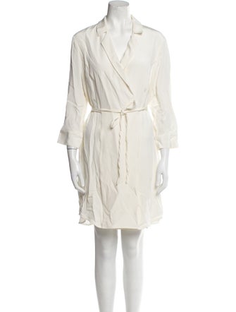 Anine Bing Silk Mini Dress