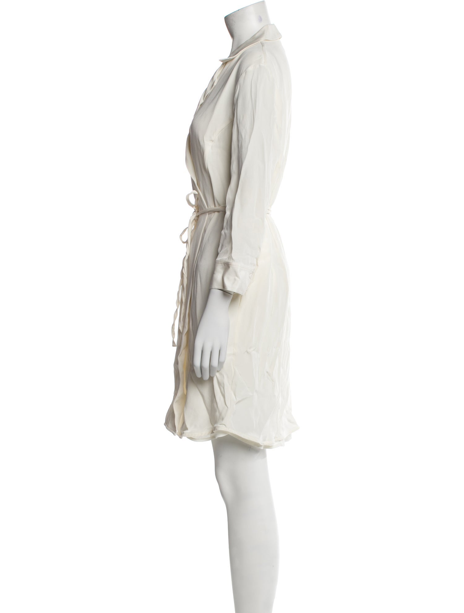 Anine Bing Silk Mini Dress