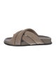 Anine Bing Suede Slides