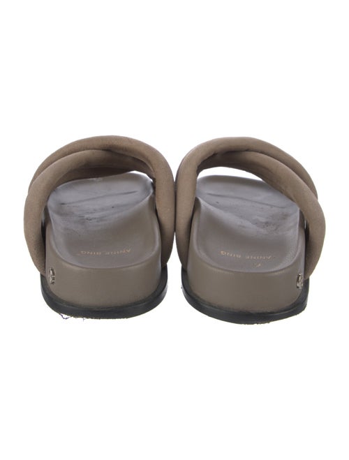 Anine Bing Suede Slides