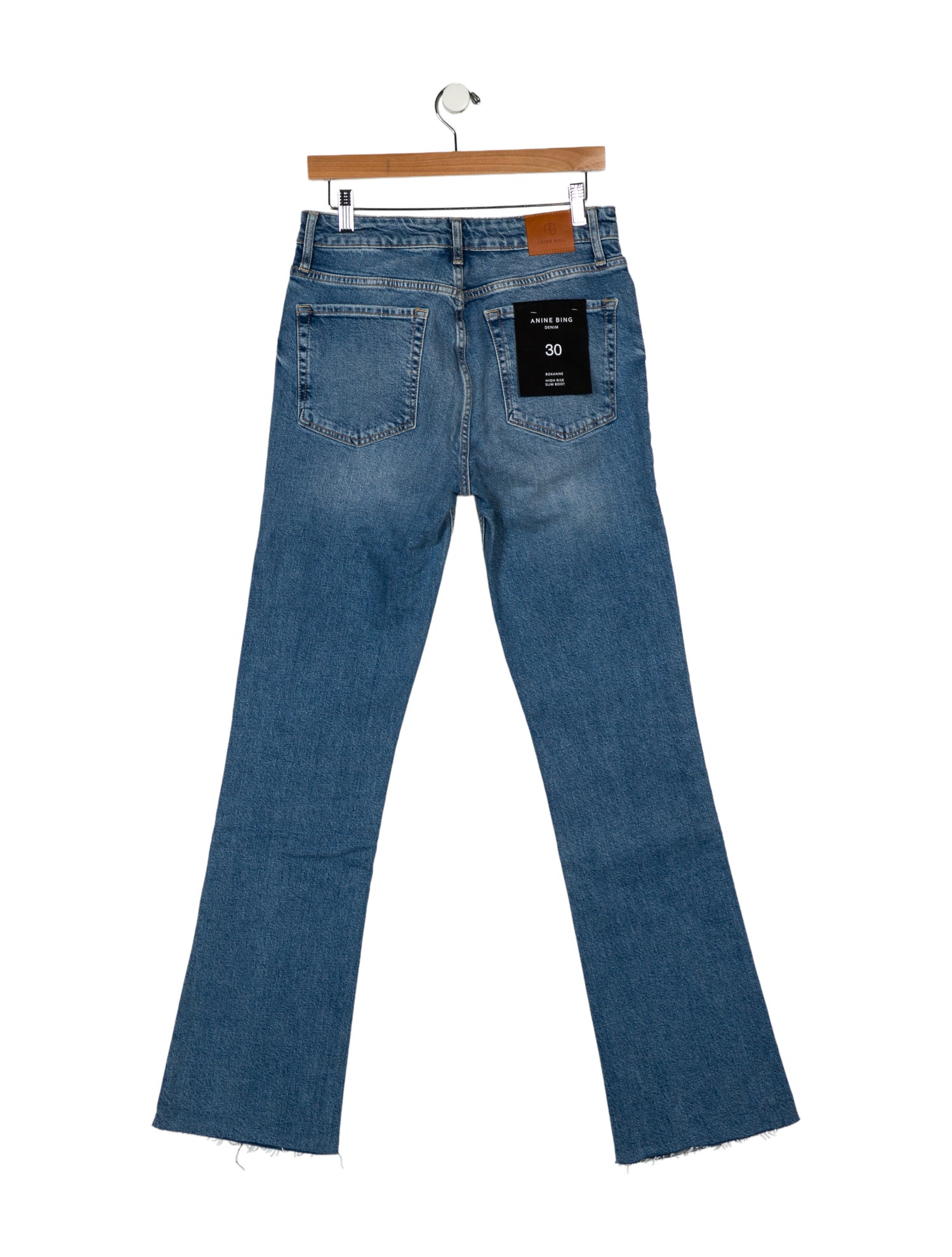 Anine Bing High-Rise Wide Leg Jeans w/ Tags
