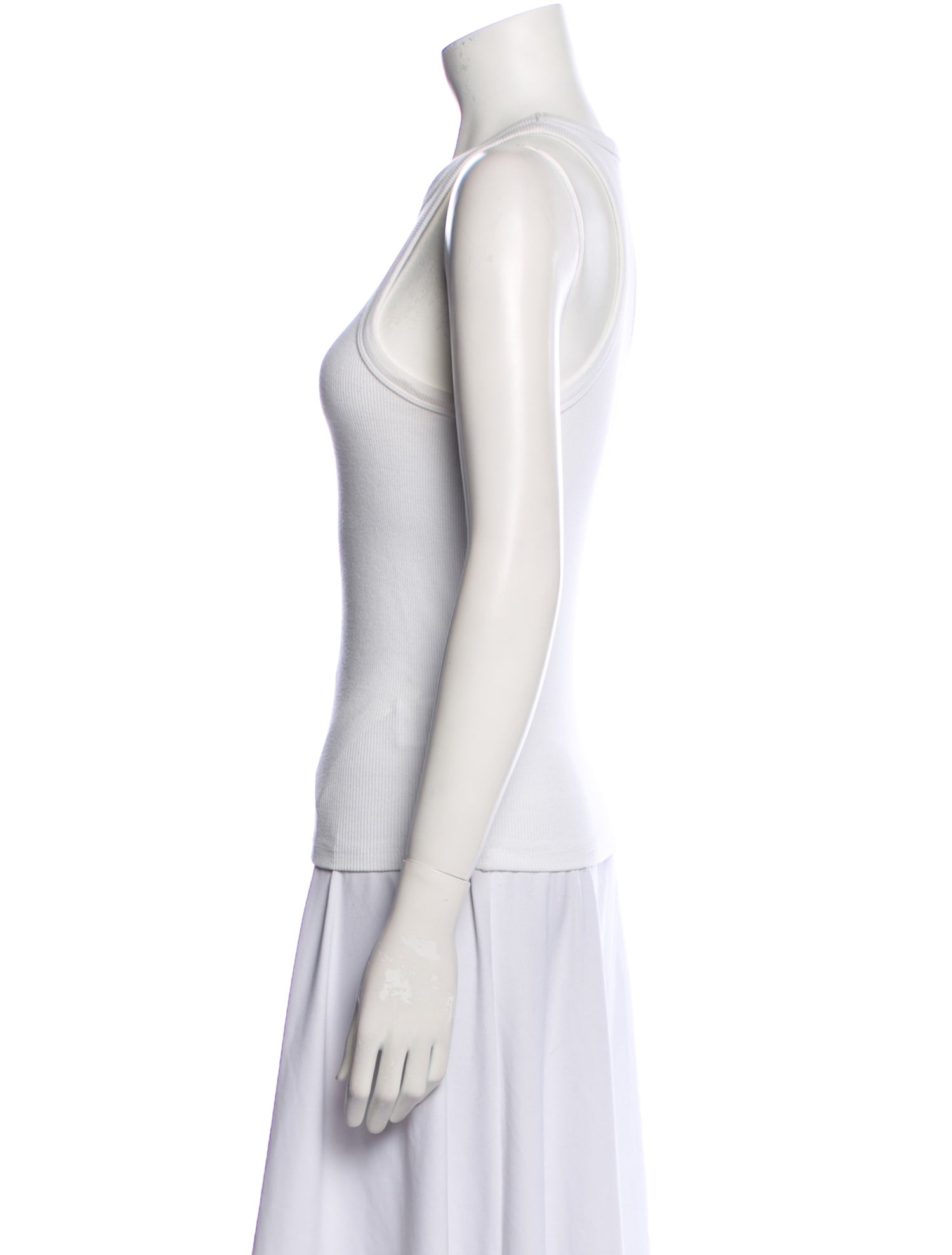 Anine Bing Crew Neck Sleeveless Top