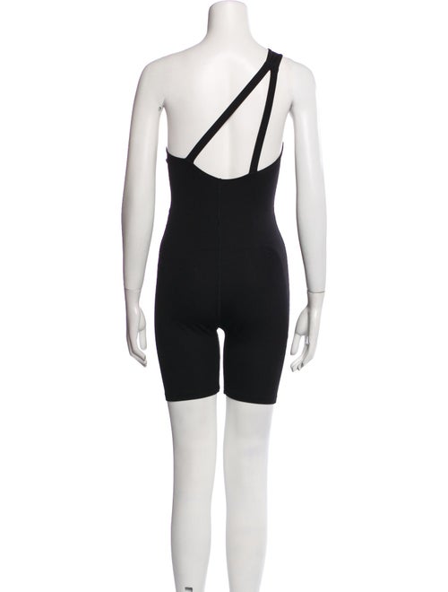 Anine Bing One-Shoulder Romper