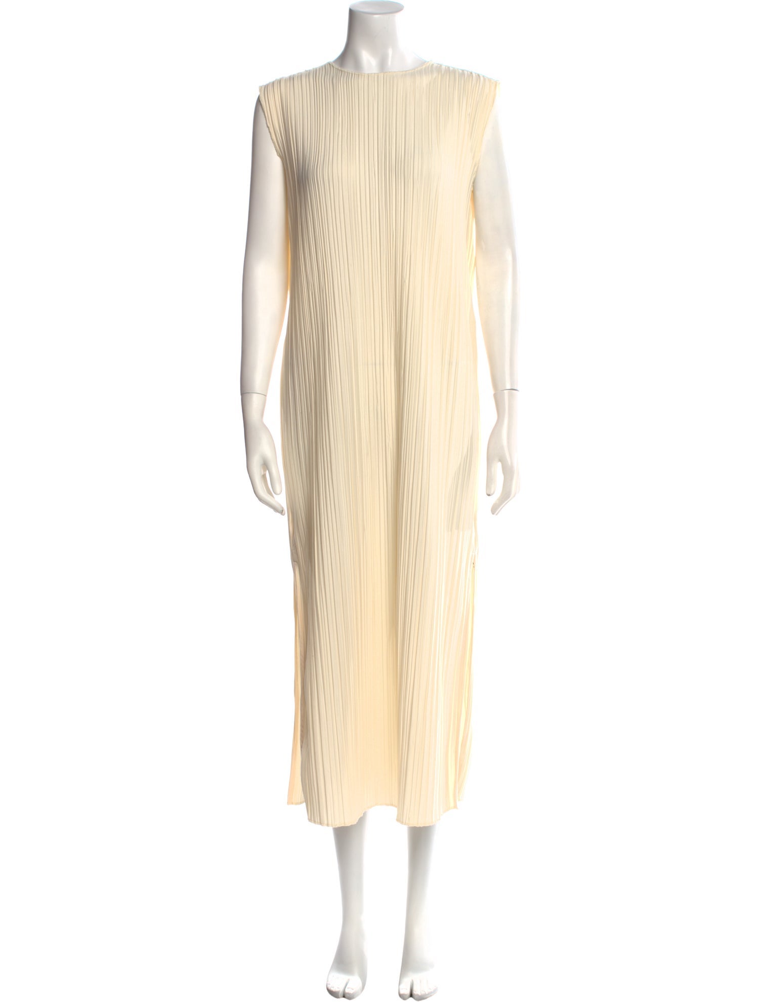 Anine Bing Crew Neck Long Dress