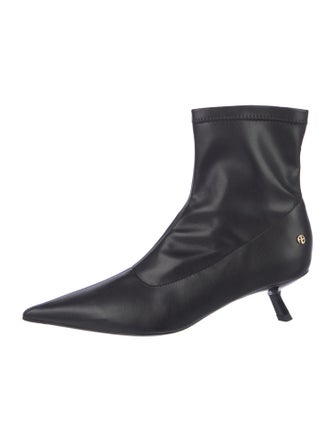 Anine Bing Leather Sock Boots