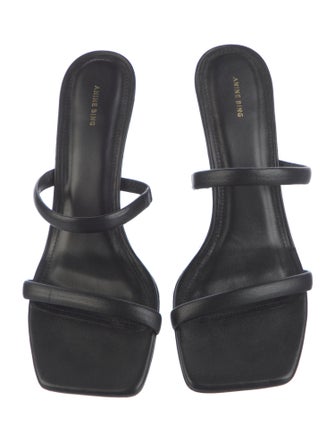 Anine Bing Leather Slides