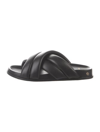 Anine Bing Leather Slides