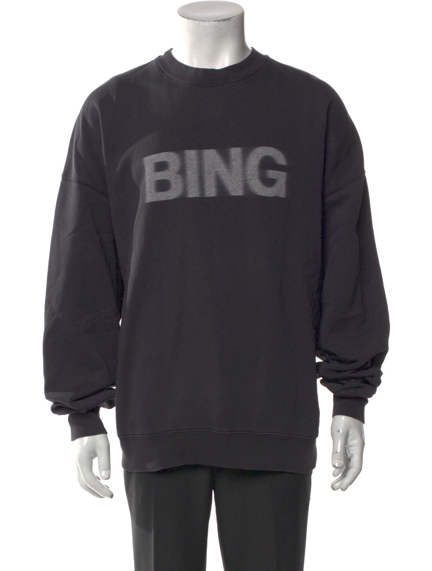 Anine Bing Graphic Print Crew Neck Sweatshirt